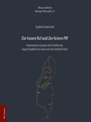 cover image of Der hoeere Ruf und Der feinere Pfif